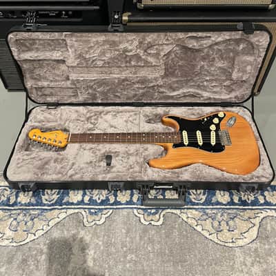 Fender American Professional II Stratocaster with Rosewood Fretboard - Roasted Pine - Lollar pickups image 12