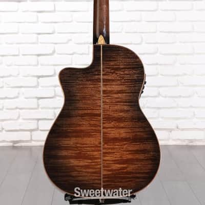 Cordoba Fusion 12 Exotic Top Nylon-string Acoustic-electric Guitar - Cinnamon Burst (Fus12ExCBd1) image 4
