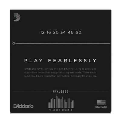 D'Addario NYXL 12-60 Carbon Steel Alloy - Electric Guitar Strings image 2