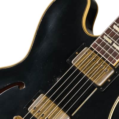 NEW! Gibson Custom 1959 ES-345 Reissue Electric Guitar - Ebony, Heavy Aged - 2026 Limited Edition Custom Collection - Authorized Dealer - Pre-Order image 7