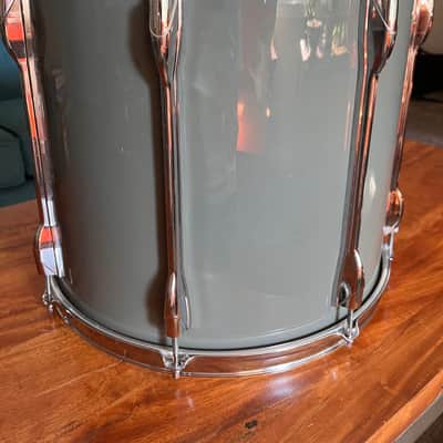 Yamaha TT-916RF Recording Custom 16x14" Rack Tom 1982 - 1991 Quartz Grey image 4