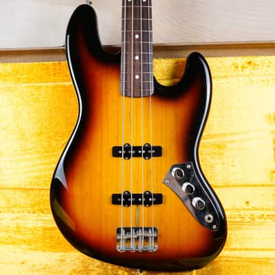 Fender Jaco Pastorius Jazz Bass (Fretted) 2000 Sunburst Lacquer Finish w/ OHSC, Case Candy image 1