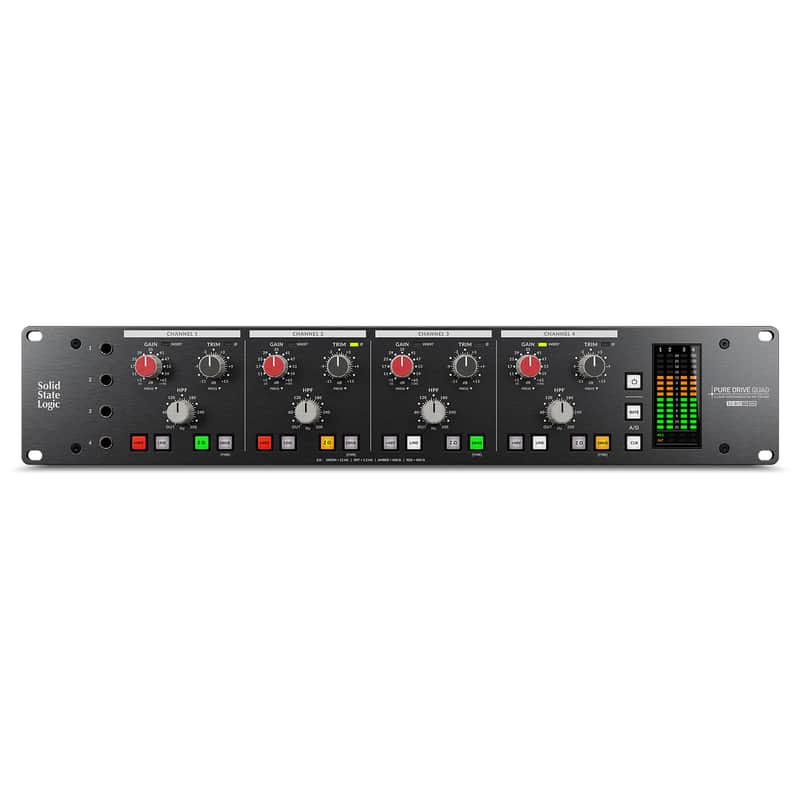 SSL PureDrive QUAD 4-Channel Microphone Preamp image 1