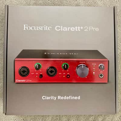 Focusrite Clarett+ 2Pre USB-C Audio Interface 2021 - Present - Red image 1