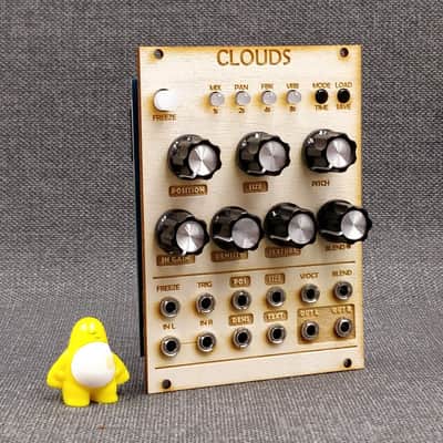Mutable Instruments Clouds Clone Eurorack Module - Custom Wood Panel image 2