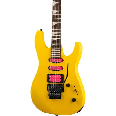 Jackson X Series Dinky DK3XR HSS Electric Guitar Regular Caution Yellow image 5
