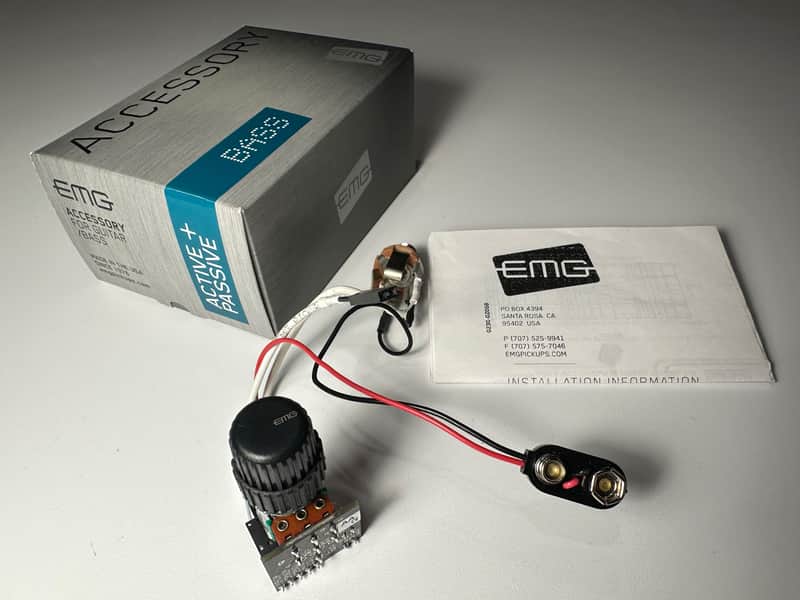EMG BTC Control - 2 Band Guitar/Bass Active EQ image 1