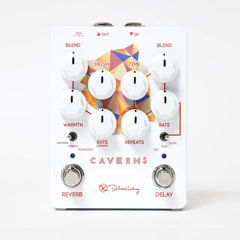 Keeley Caverns V2 Delay and Reverb True Bypass Guitar Effects Pedal Stompbox image 1