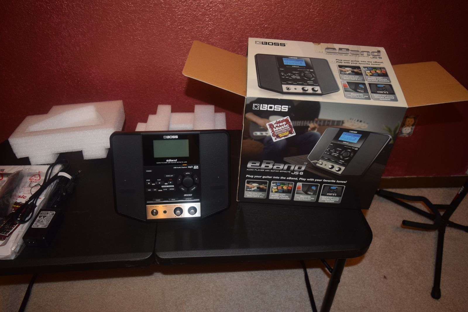 Boss eBand JS-8 Audio Player and Trainer | Reverb