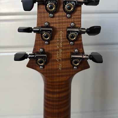 PRS Custom 24 Wood Library 2021 - Charcoal Satin Torrefied Maple Neck Brazilian Rosewood Fretboard image 11