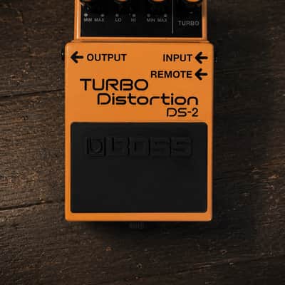 Boss DS-2 Turbo Distortion Classic Orange Pedal image 1