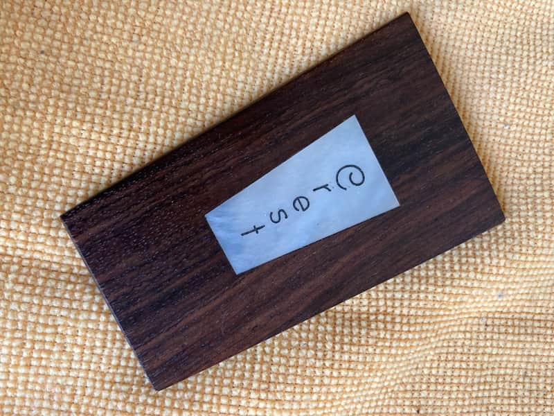 NOS-Gibson Crest 1969 - Rosewood Inlayed Pearl Emblem image 1