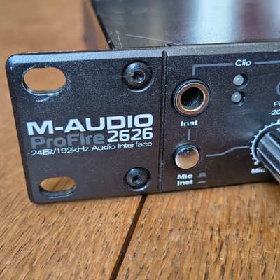 M-Audio ProFire 2626 Firewire Audio Interface 2010s - Black image 3