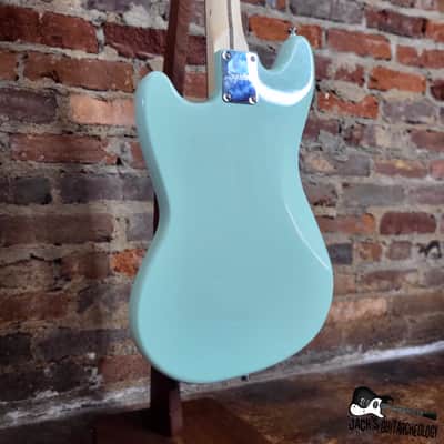 JAKE'd: Squier Mustang  w/ Bigz Style Tremolo, GFS 90-Buckers & More (Surf Green) image 16