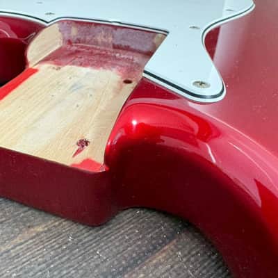 1995-96 Fender Japan JB-STD Jazz Bass Body CAR Made in Japan image 12