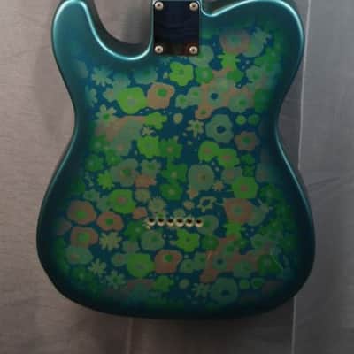 FENDER Telecaster TL69-85  2001 - Blue FLower - Japan Import image 2