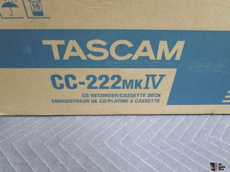 Tascam CC-222MKIV Professional Cassette to CD Recorder - EZ Way 2 Transfer Your Cassettes, LPs to CD image 1