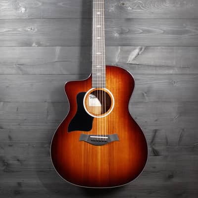 Taylor 224ce-K DLX LEFT-HANDED Koa Deluxe Acoustic-Electric Guitar image 2