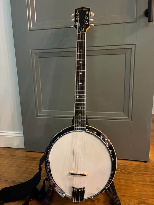 Gold Tone AC-6+ 6-String Acoustic-Electric Banjo