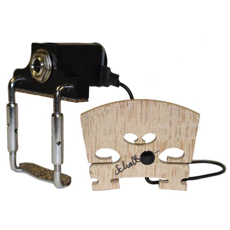 Schatten V-03 PRO Passive Violin Bridge Pickup with Jack Assembly and Volume Control image 1