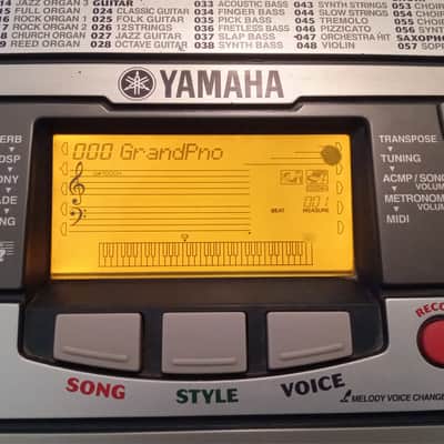 Yamaha PSR-280 Workstation Keyboard Piano Synth MIDI 61 Keys DJ mode power supply image 3
