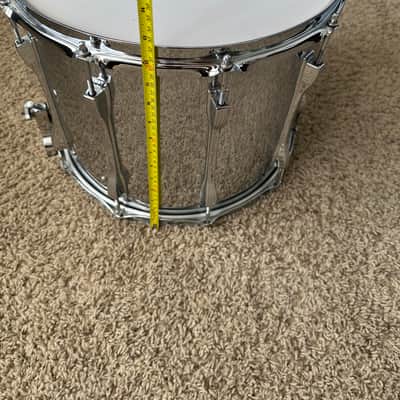Ludwig Marching snare drum 1970's - Chrome image 10