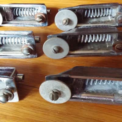 Rogers SWIVOMATIC 4 Bass Drum Beavertail LUGS 1960'S Cleveland SPRING INSERTS FELTS NO TARIFFS image 16
