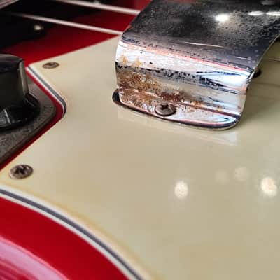 Fender Jazz Bass 1965 - Dakota Red image 13