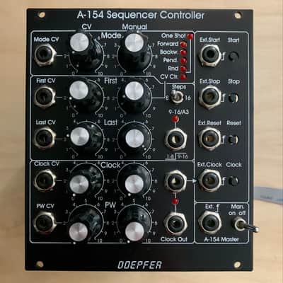 Doepfer A-154V Sequencer Controller Vintage Edition 2010s - Black image 1