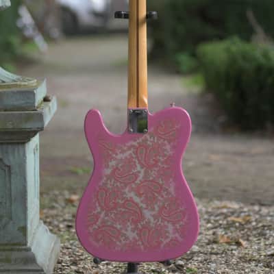Del-Tone 50's T-Style Multibender, Light Aging - Pink Paisley image 12