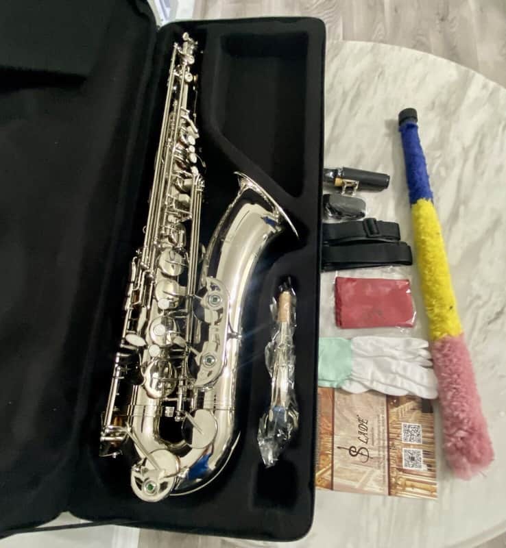SLADE Tenor Saxophone (Silver) | Reverb