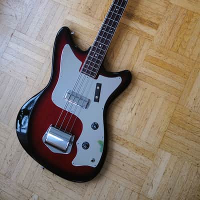 VIDEO! Teisco/Kawai shortscale bass 1968 made in Japan image 3