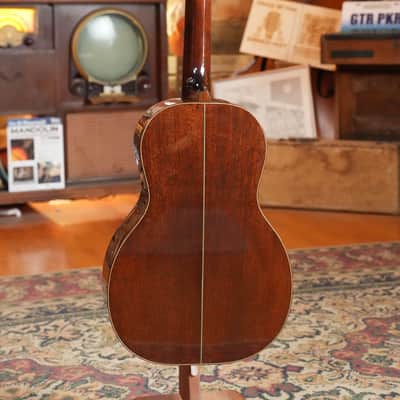 (Used) 2010s Huss & Dalton Model O Engelmann/Mahogany Parlor Acoustic Guitar #3783 image 10