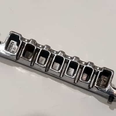 Vintage Gibson Wraparound Lightning Bolt Bridge - 1960's image 5