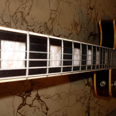 Aria Pro II LC-1000TB 1980, Rare and cool Les Paul Custom! Hard case +Audio sample image 6
