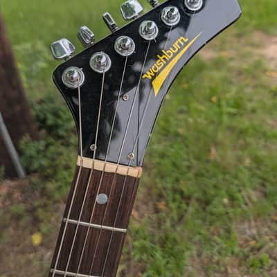 Washburn A20V 1970-80s - Black image 6