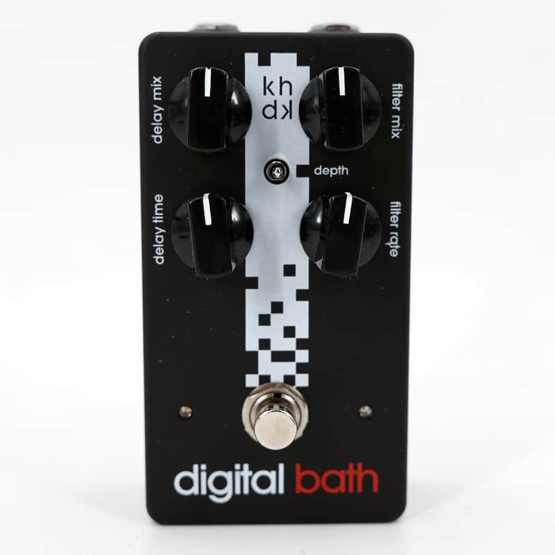 KHDK Digital Bath Chino Moreno Deftones Signature Filter-Delay Modulation Pedal - Limited Edition Black image 1