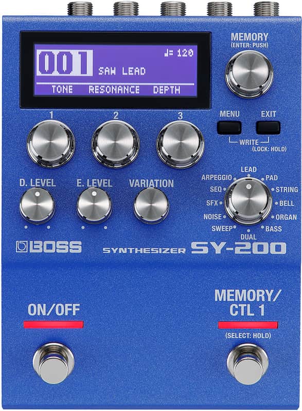 Boss SY-200 Synthesizer (2025) - Blue