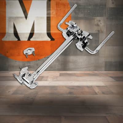DW Double Tom Mount w/ Ratcheting V Clamp (DWSMMG992) image 1