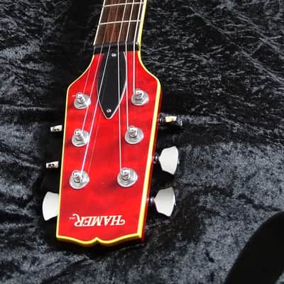 Hamer Custom built Archtop P90 1994 59 Burst image 5