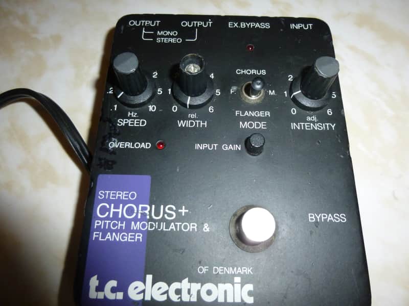 TC Electronic Stereo Chorus + Pitch Modulator & Flanger 1991 - 2016 - Black image 1