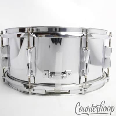 *Yamaha SD-246 14x6.5"Snare Drum Steel Shell Chrome Triple-Flange Rim 8Lug* image 5