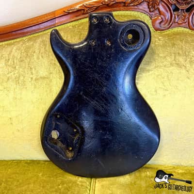 Electra MIJ Electric Guitar Body *PROJECT* (1970s/1980s - Black) image 2