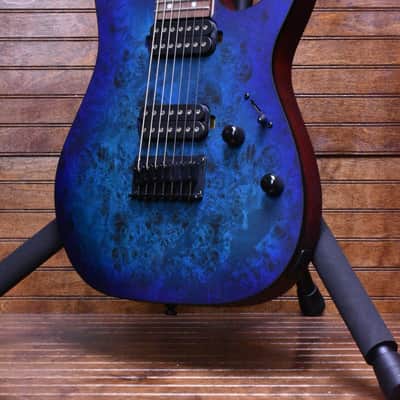 Ibanez RG7421PB, Sapphire Blue 7-String Electric Guitar image 1