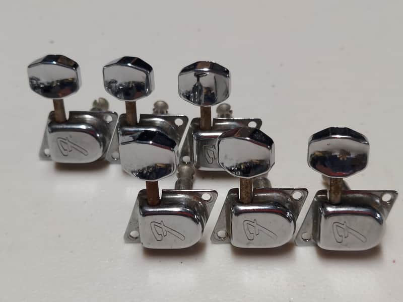 1967-73 Fender F Tuners Set For Stratocaster Telecaster image 1