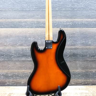 Fender Standard Jazz Bass Custom Shop Pickups Brown Sunburst Electric Bass image 3