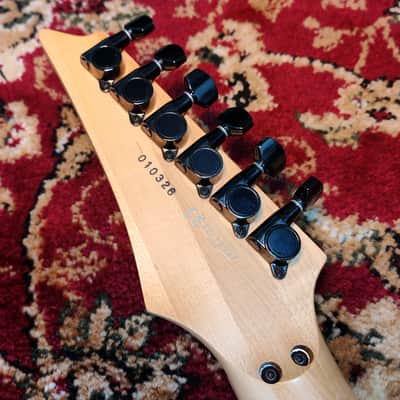 2001 Ibanez RG1680 J Custom Deep Red (DRD), Dimarzio PAF Pro 151 Blue, FujiGen Japan MIJ image 4