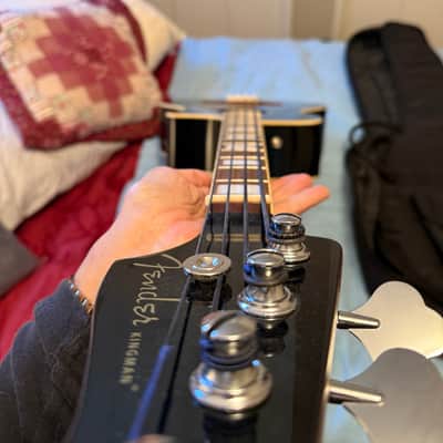 Fender Kingman Bass SCE Acoustic / Electric Bass 2010s - Sunburst image 3