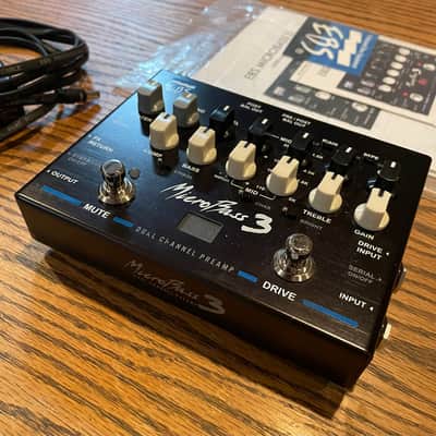 LIKE NEW EBS MicroBass 3 III Bass Preamp image 3