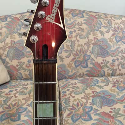 Ibanez SAS36FM 2008 - Flame Maple, Red image 12